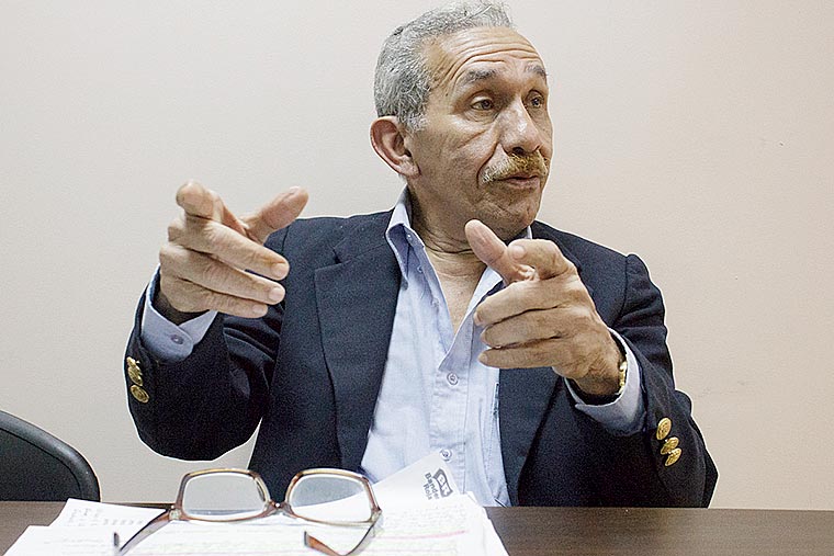 Pedro Veliz, presidente de Bandera Roja